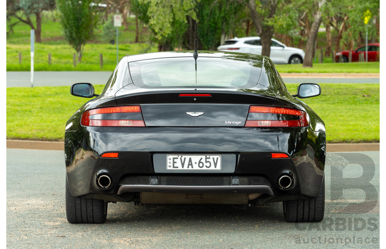 9/2006 Aston Martin V8 Vantage 2d Coupe Onyx Black Metallic 4.3L