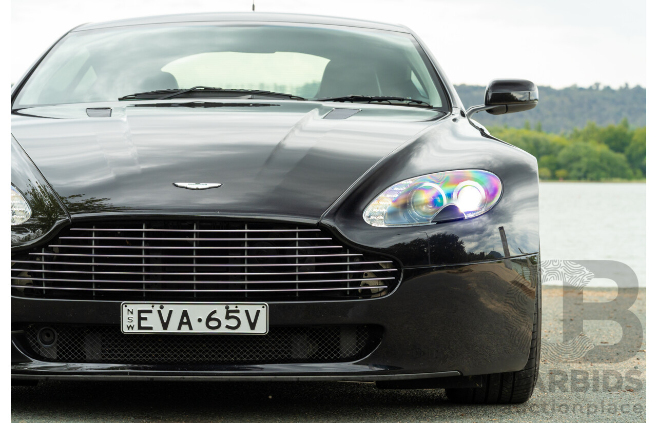 9/2006 Aston Martin V8 Vantage 2d Coupe Onyx Black Metallic 4.3L