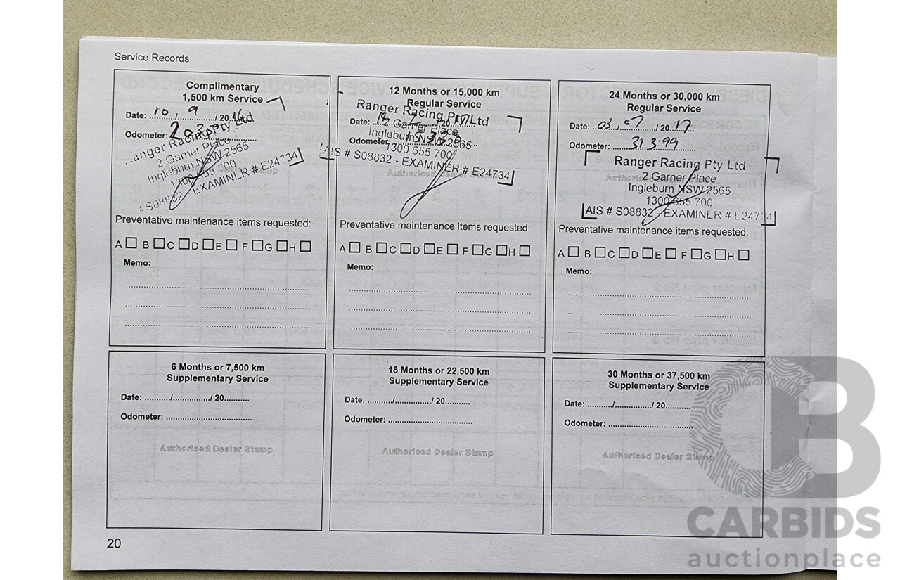 5/2015 Mitsubishi Triton GLS (4x4) MQ MY16 Dual Cab Utility White 2.4L