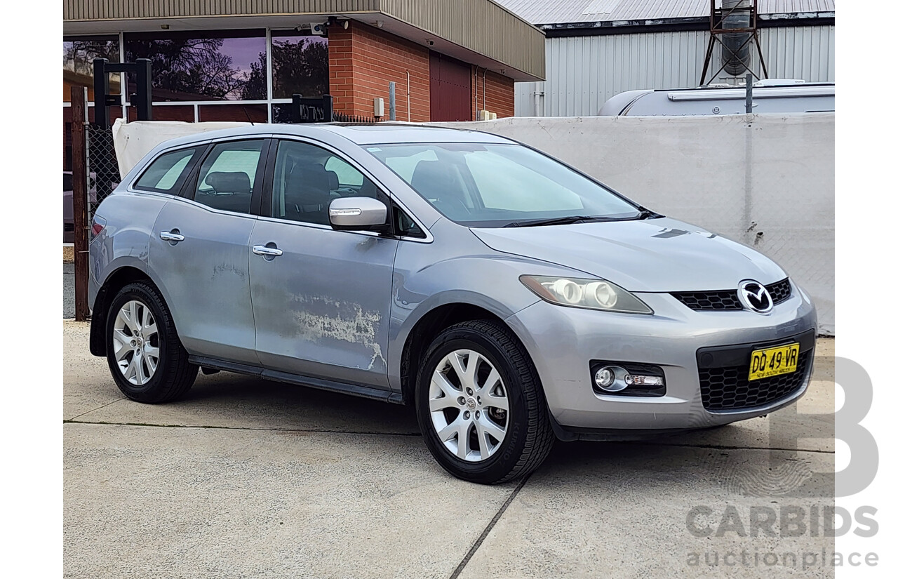 2/2007 Mazda Cx-7 Luxury (4x4) ER 4d Wagon Silver 2.3L