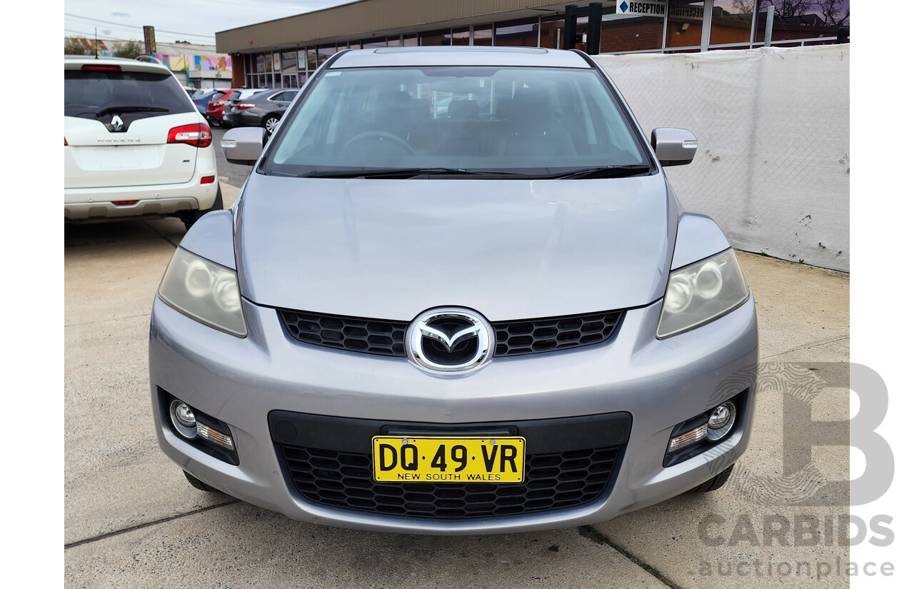 2/2007 Mazda Cx-7 Luxury (4x4) ER 4d Wagon Silver 2.3L