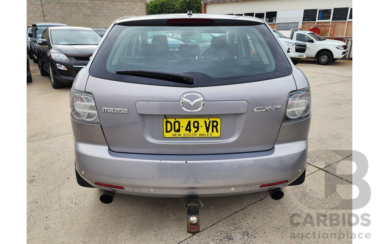 2/2007 Mazda Cx-7 Luxury (4x4) ER 4d Wagon Silver 2.3L