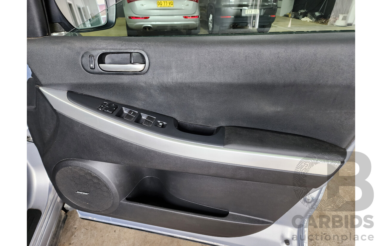 2/2007 Mazda Cx-7 Luxury (4x4) ER 4d Wagon Silver 2.3L