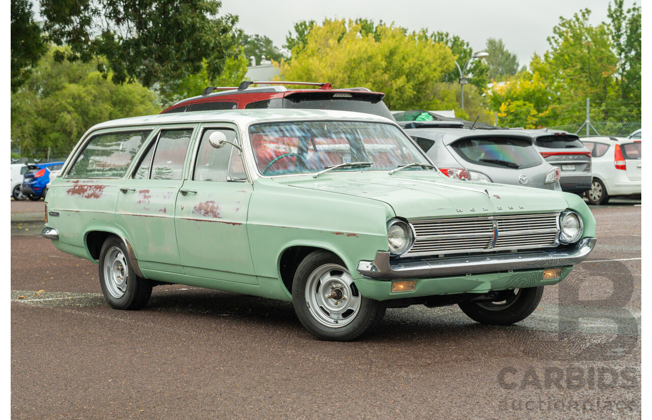 1/1965 Holden HD Special 4d Wagon Narrogin Green / Ivory 2.9L