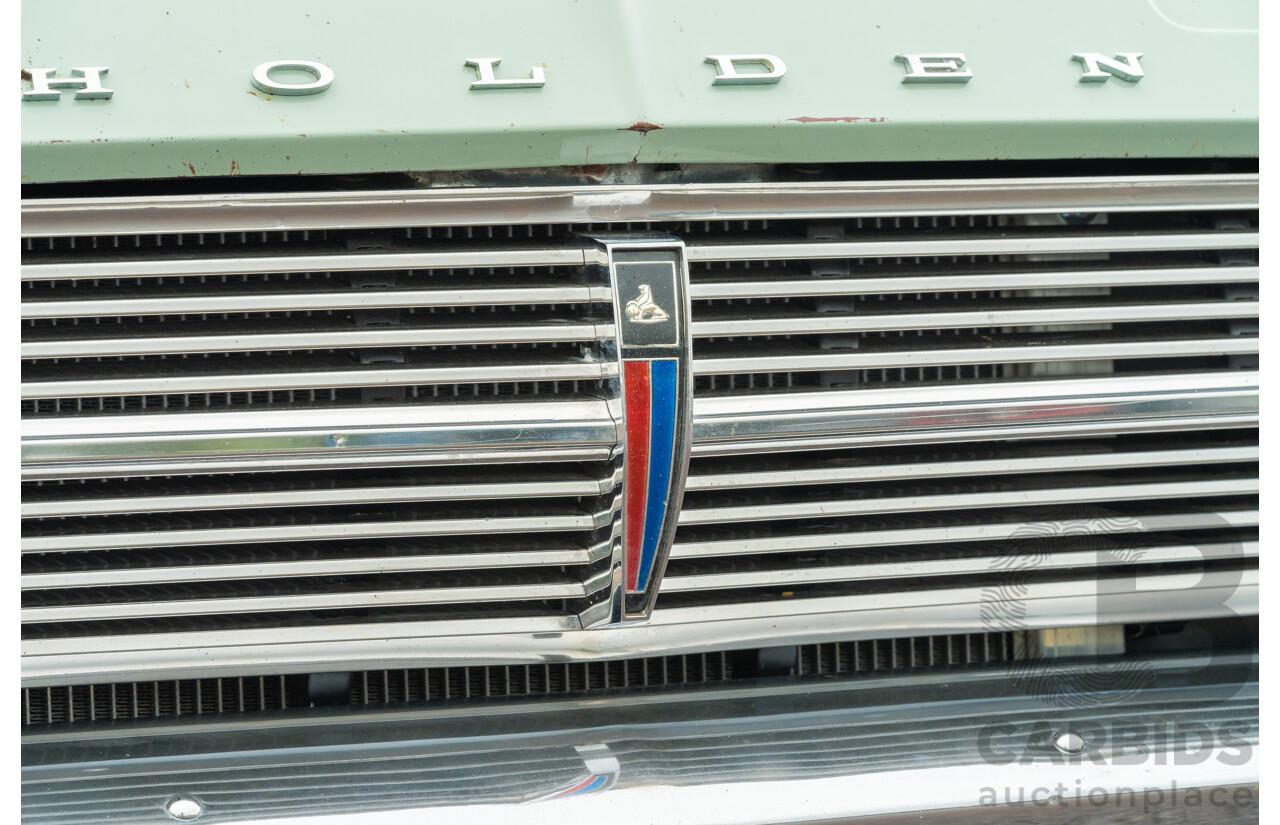 1/1965 Holden HD Special 4d Wagon Narrogin Green / Ivory 2.9L
