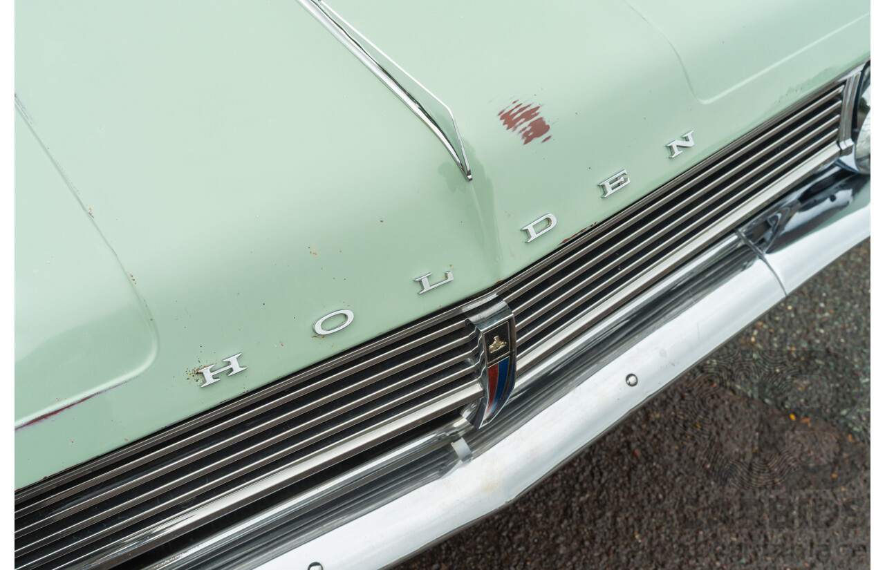 1/1965 Holden HD Special 4d Wagon Narrogin Green / Ivory 2.9L