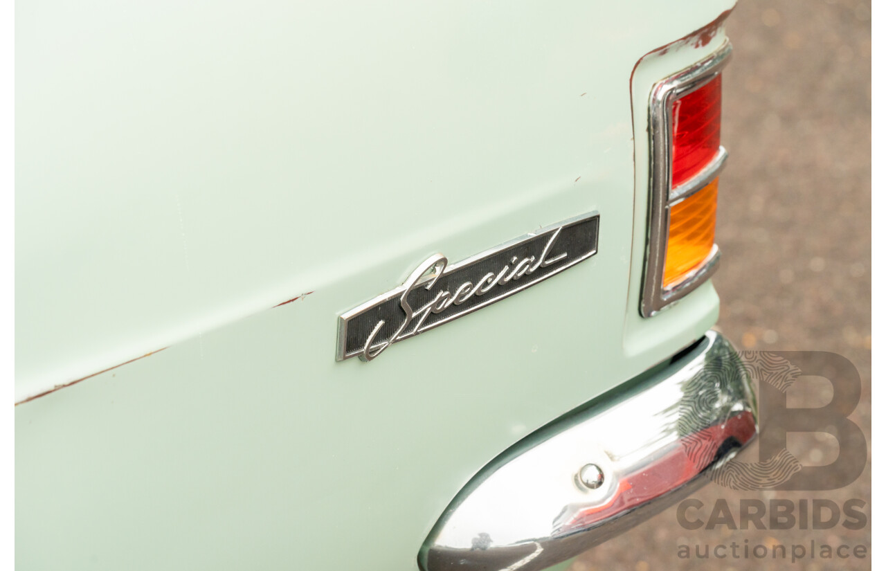 1/1965 Holden HD Special 4d Wagon Narrogin Green / Ivory 2.9L