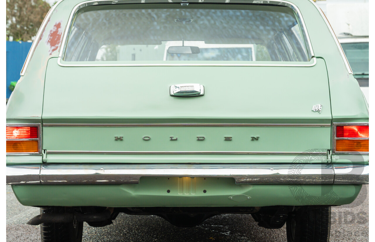 1/1965 Holden HD Special 4d Wagon Narrogin Green / Ivory 2.9L