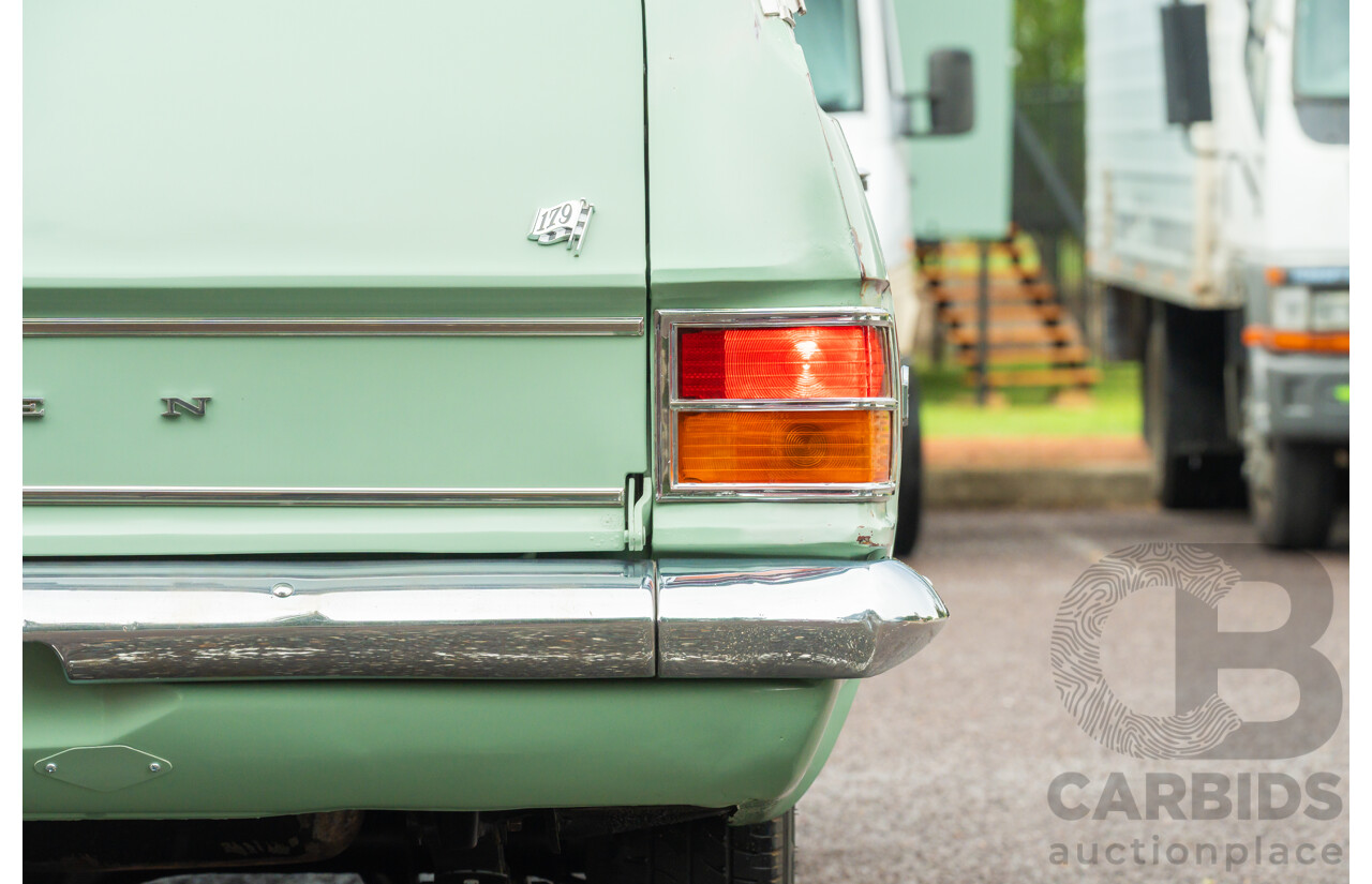1/1965 Holden HD Special 4d Wagon Narrogin Green / Ivory 2.9L