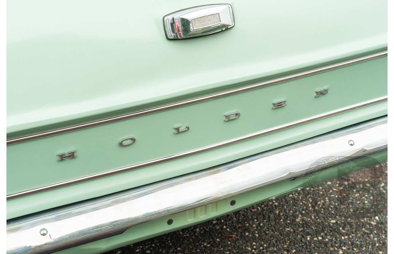 1/1965 Holden HD Special 4d Wagon Narrogin Green / Ivory 2.9L