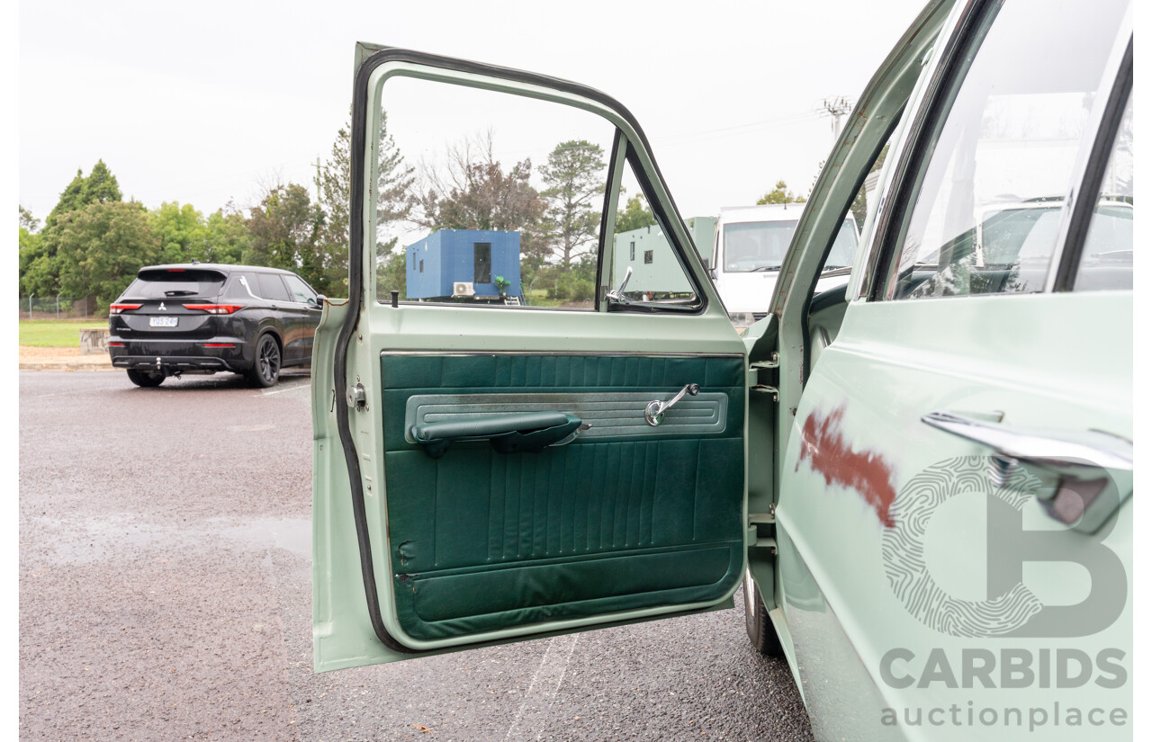 1/1965 Holden HD Special 4d Wagon Narrogin Green / Ivory 2.9L