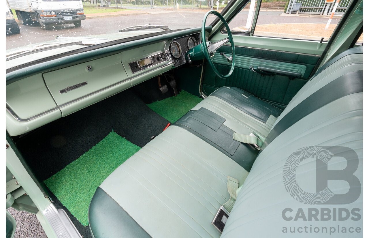 1/1965 Holden HD Special 4d Wagon Narrogin Green / Ivory 2.9L