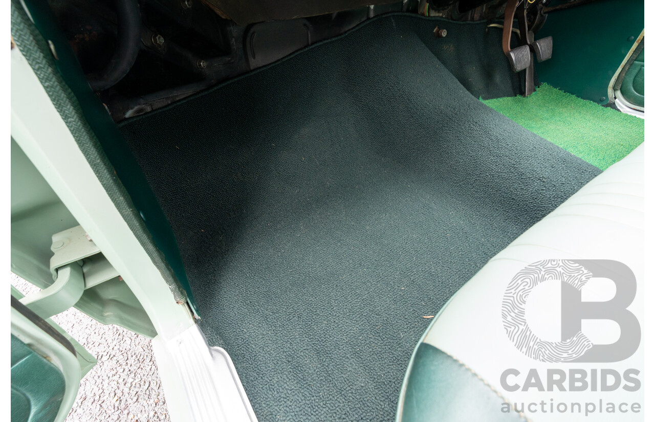 1/1965 Holden HD Special 4d Wagon Narrogin Green / Ivory 2.9L