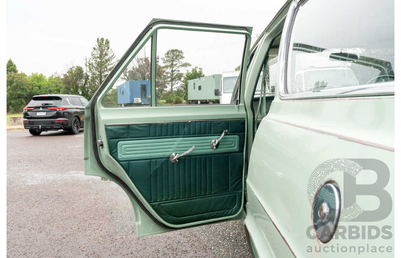 1/1965 Holden HD Special 4d Wagon Narrogin Green / Ivory 2.9L