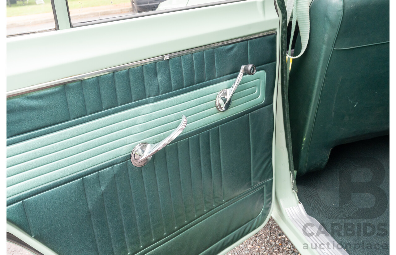 1/1965 Holden HD Special 4d Wagon Narrogin Green / Ivory 2.9L