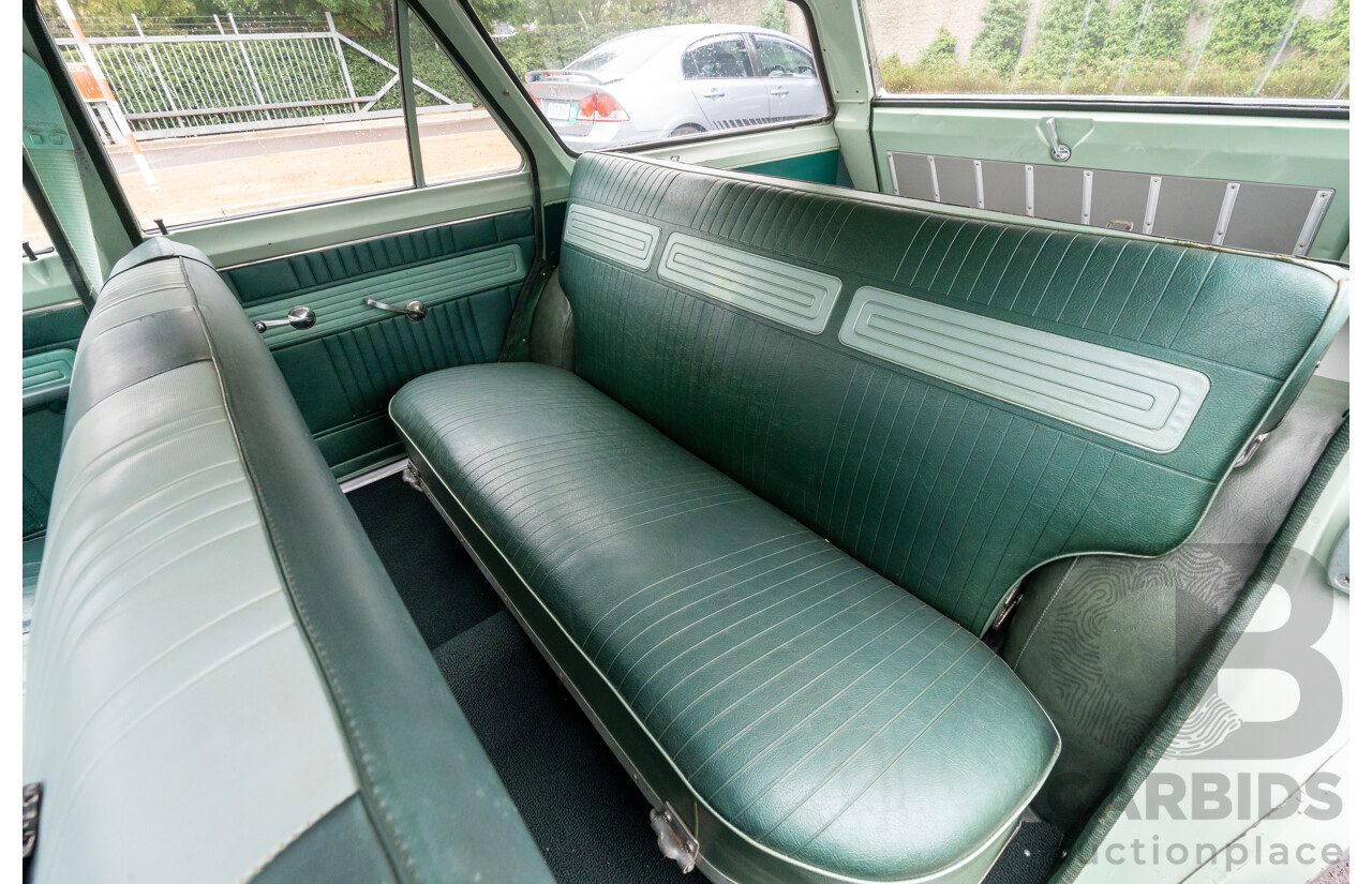 1/1965 Holden HD Special 4d Wagon Narrogin Green / Ivory 2.9L