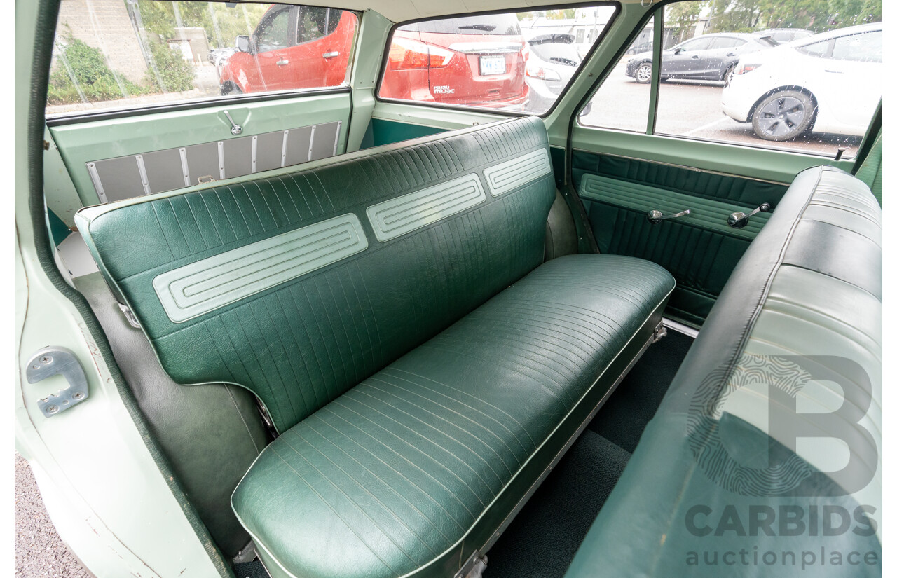 1/1965 Holden HD Special 4d Wagon Narrogin Green / Ivory 2.9L