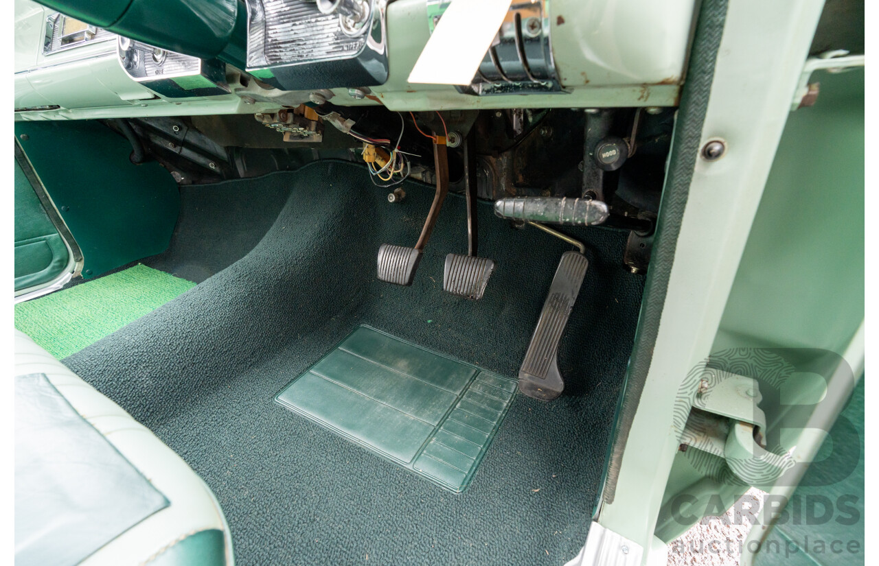 1/1965 Holden HD Special 4d Wagon Narrogin Green / Ivory 2.9L