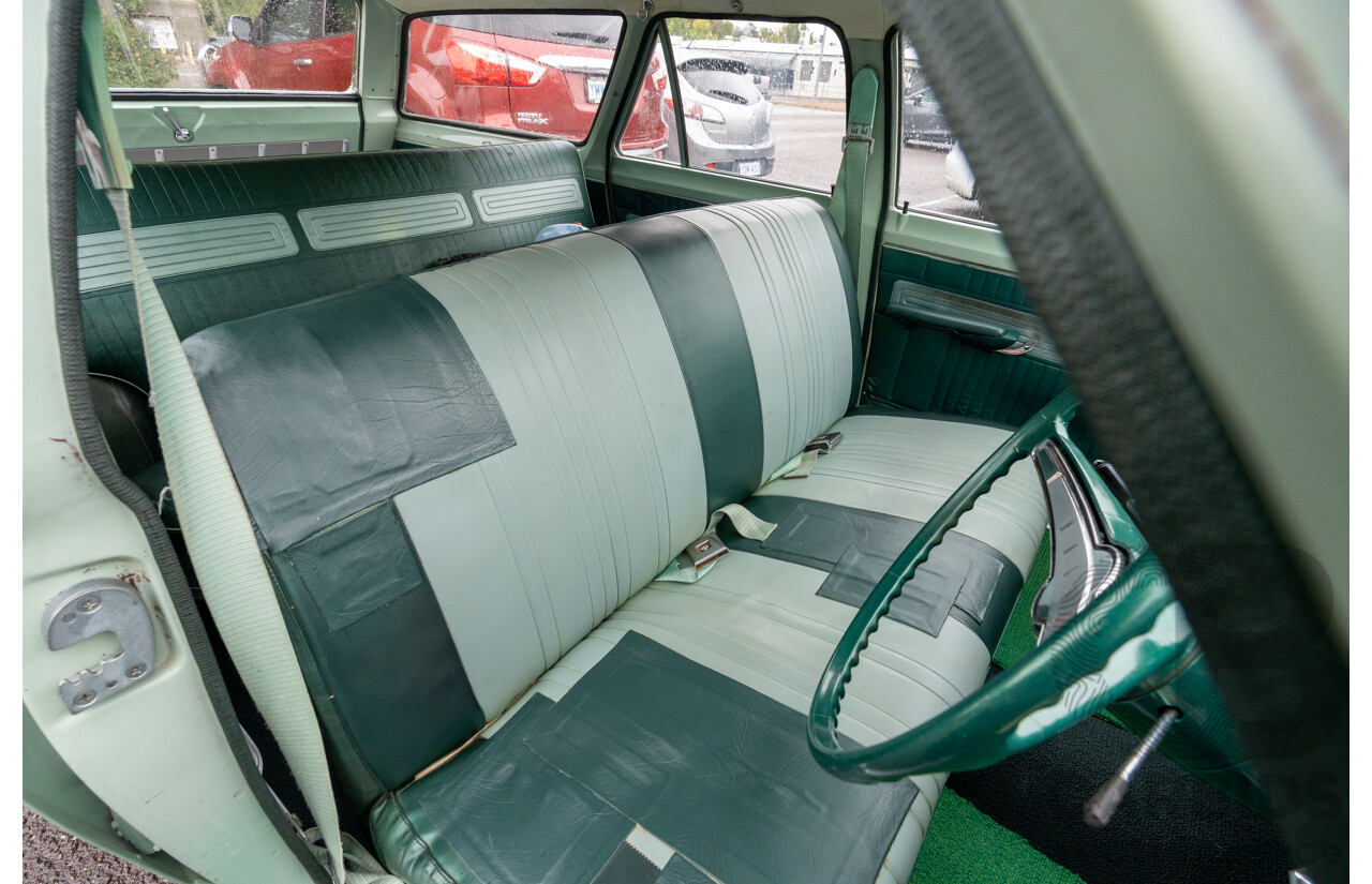 1/1965 Holden HD Special 4d Wagon Narrogin Green / Ivory 2.9L