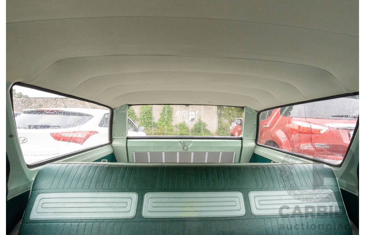 1/1965 Holden HD Special 4d Wagon Narrogin Green / Ivory 2.9L