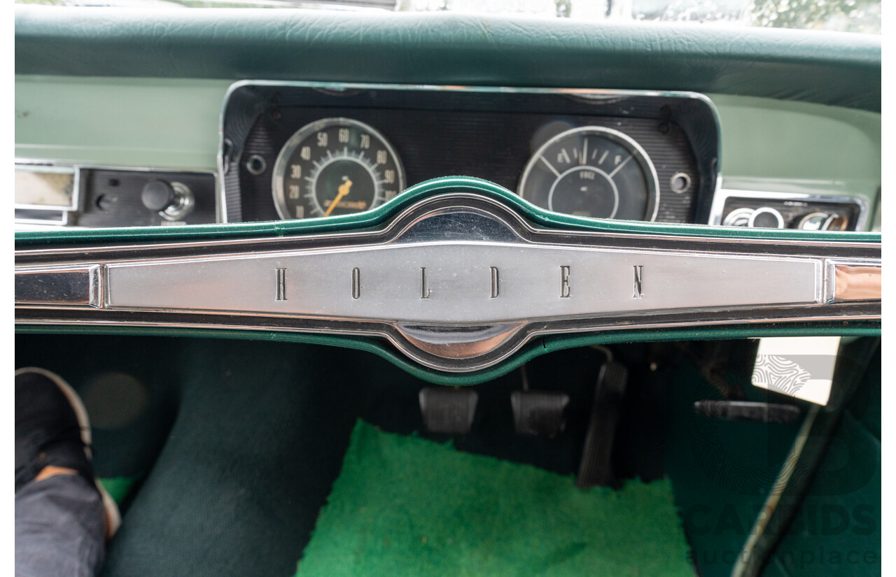 1/1965 Holden HD Special 4d Wagon Narrogin Green / Ivory 2.9L