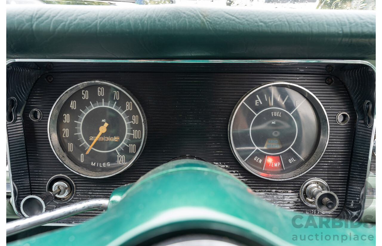 1/1965 Holden HD Special 4d Wagon Narrogin Green / Ivory 2.9L