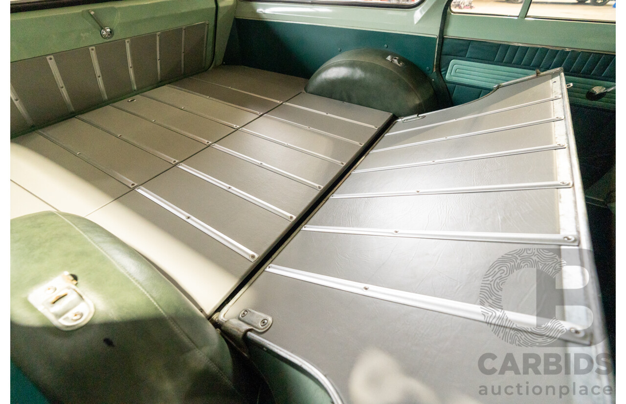 1/1965 Holden HD Special 4d Wagon Narrogin Green / Ivory 2.9L