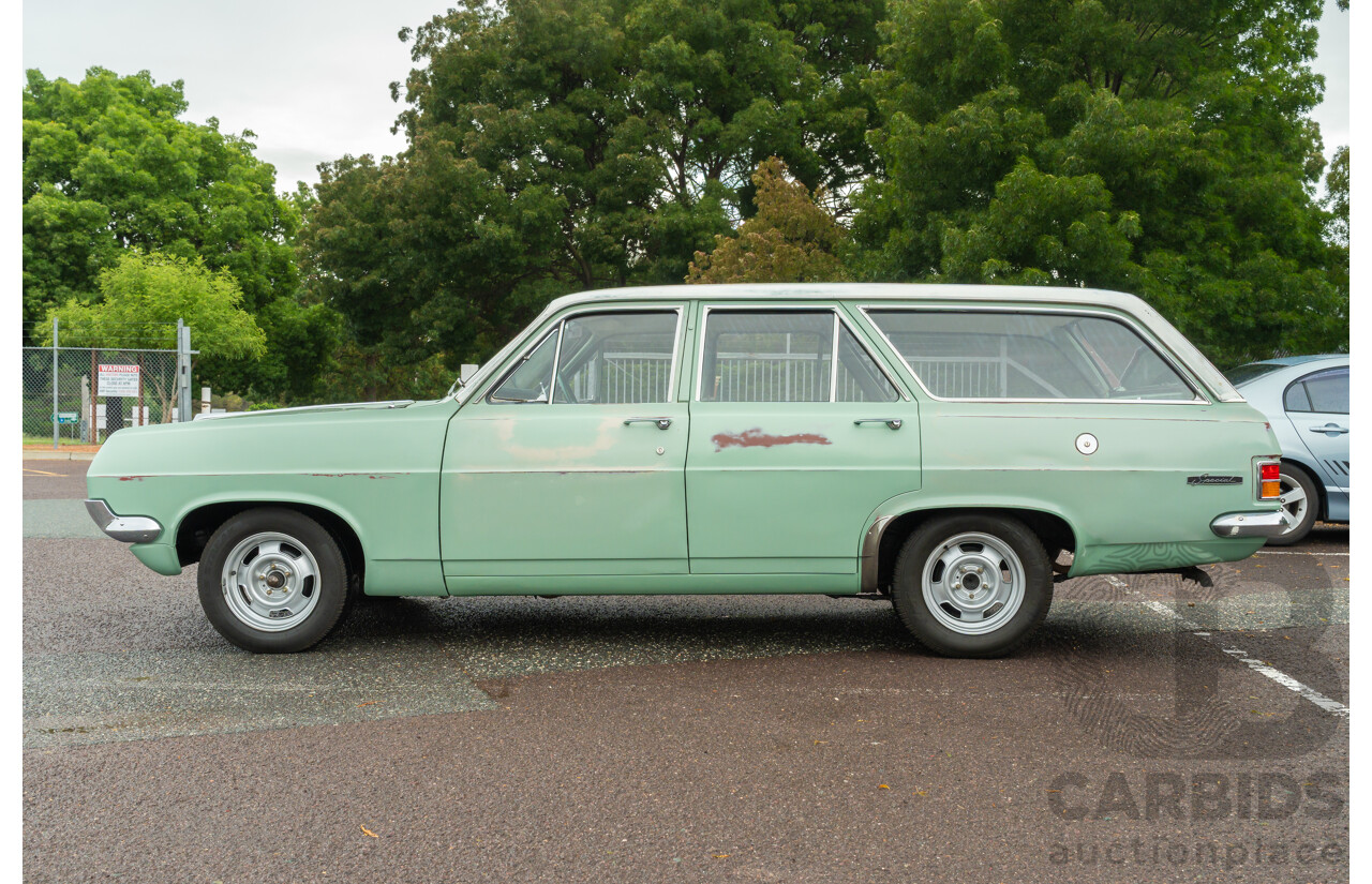 1/1965 Holden HD Special 4d Wagon Narrogin Green / Ivory 2.9L