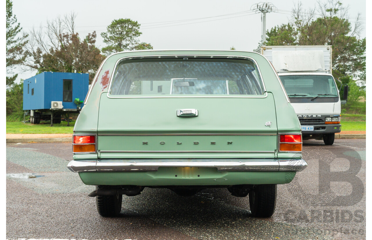 1/1965 Holden HD Special 4d Wagon Narrogin Green / Ivory 2.9L