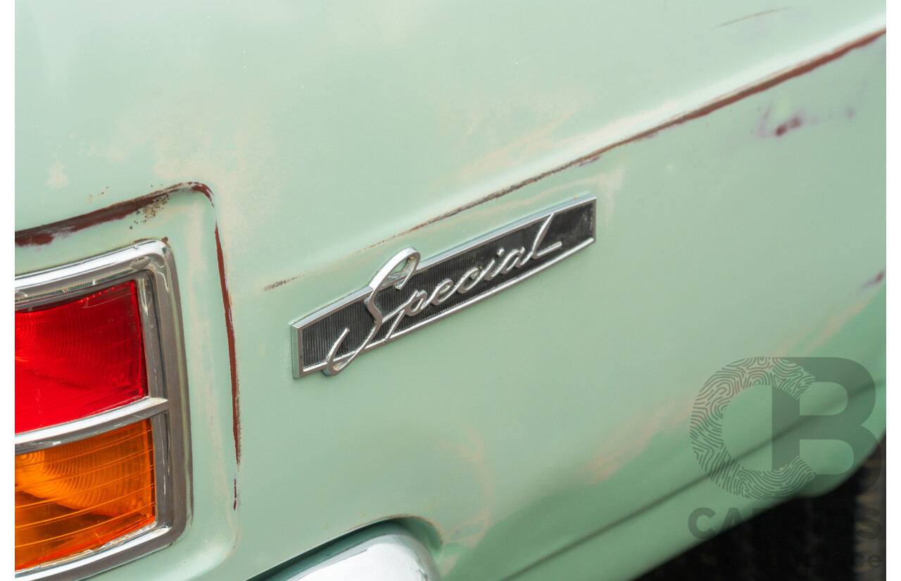 1/1965 Holden HD Special 4d Wagon Narrogin Green / Ivory 2.9L