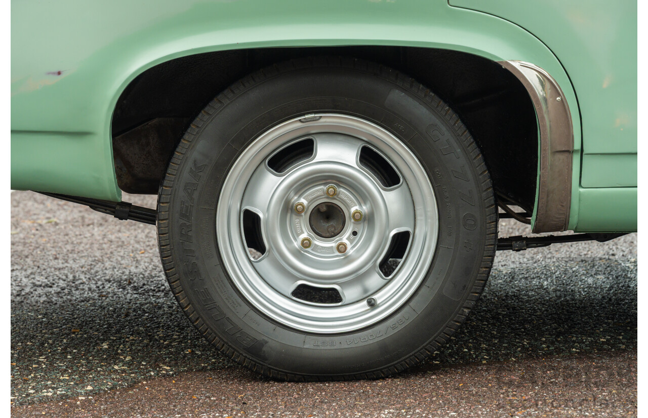 1/1965 Holden HD Special 4d Wagon Narrogin Green / Ivory 2.9L