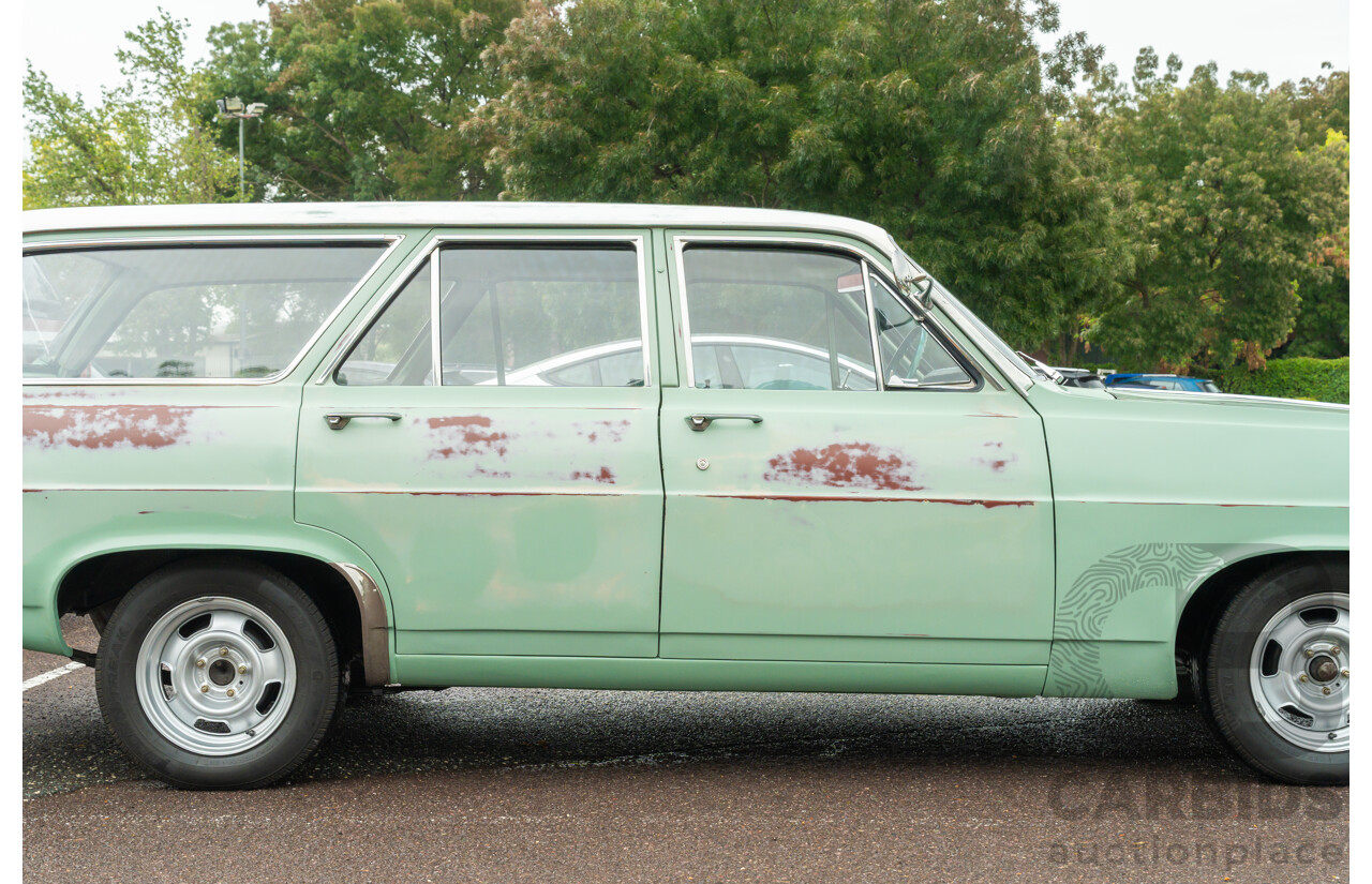 1/1965 Holden HD Special 4d Wagon Narrogin Green / Ivory 2.9L