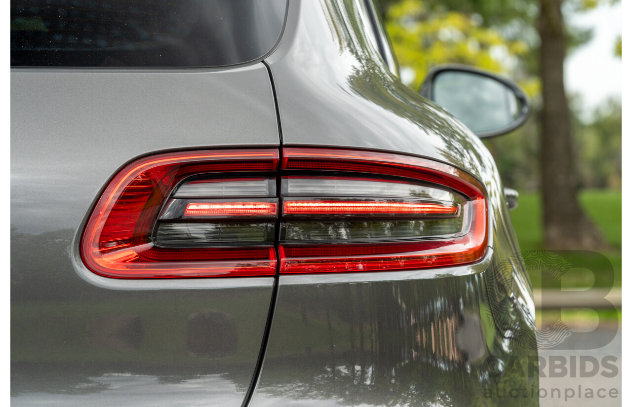 7/2017 Porsche Macan S Diesel (AWD) MY17 4d Wagon Agate Grey Metallic Turbo Diesel V6 3.0L