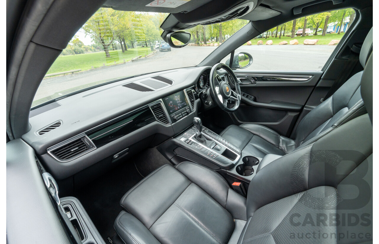 7/2017 Porsche Macan S Diesel (AWD) MY17 4d Wagon Agate Grey Metallic Turbo Diesel V6 3.0L