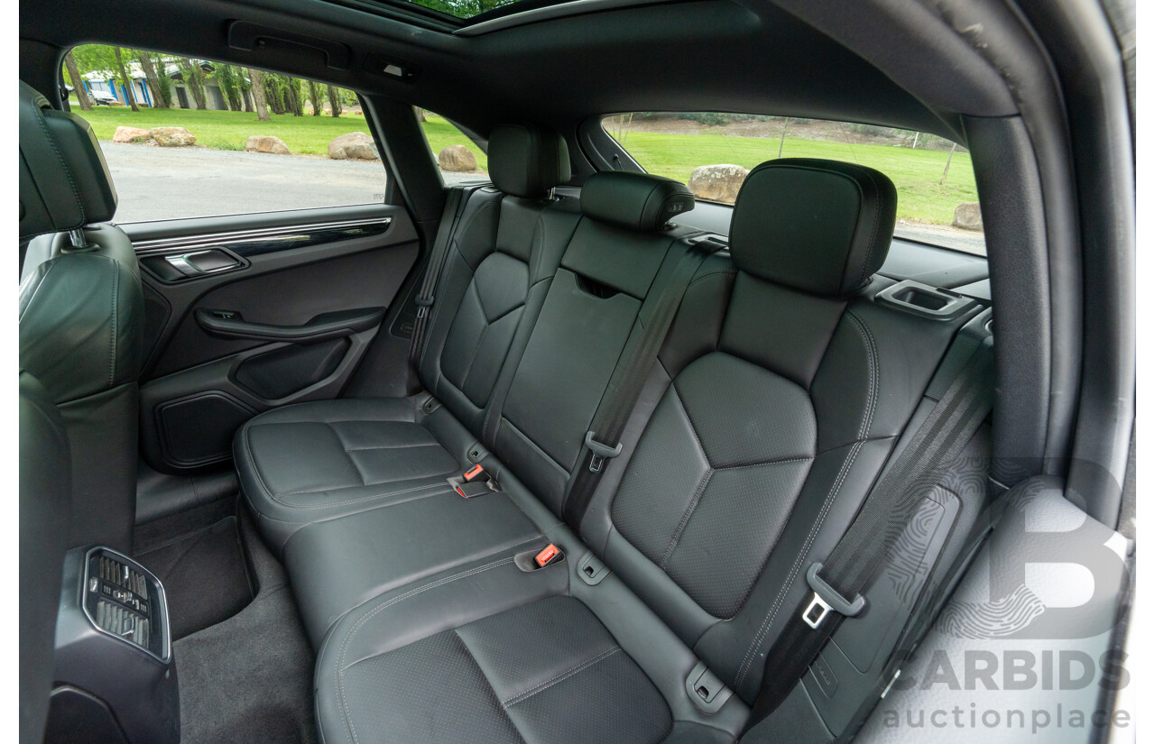 7/2017 Porsche Macan S Diesel (AWD) MY17 4d Wagon Agate Grey Metallic Turbo Diesel V6 3.0L