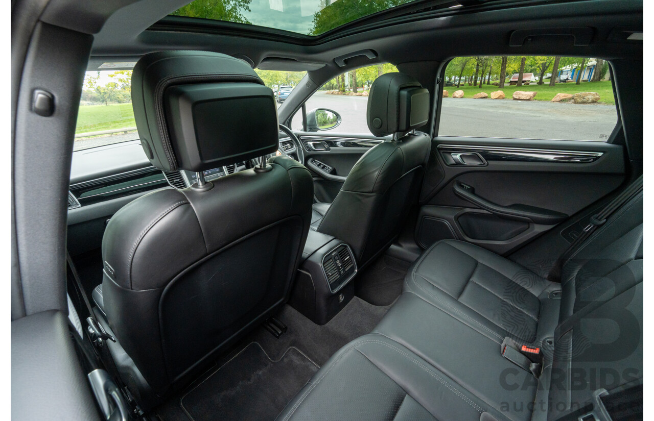 7/2017 Porsche Macan S Diesel (AWD) MY17 4d Wagon Agate Grey Metallic Turbo Diesel V6 3.0L