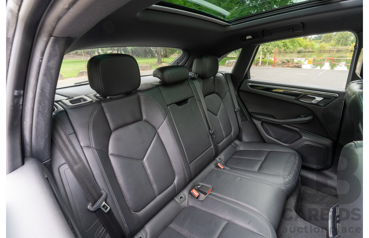 7/2017 Porsche Macan S Diesel (AWD) MY17 4d Wagon Agate Grey Metallic Turbo Diesel V6 3.0L