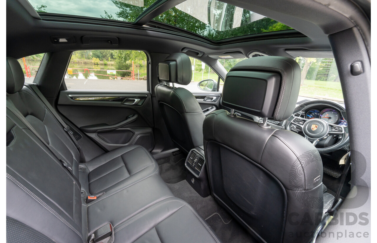 7/2017 Porsche Macan S Diesel (AWD) MY17 4d Wagon Agate Grey Metallic Turbo Diesel V6 3.0L