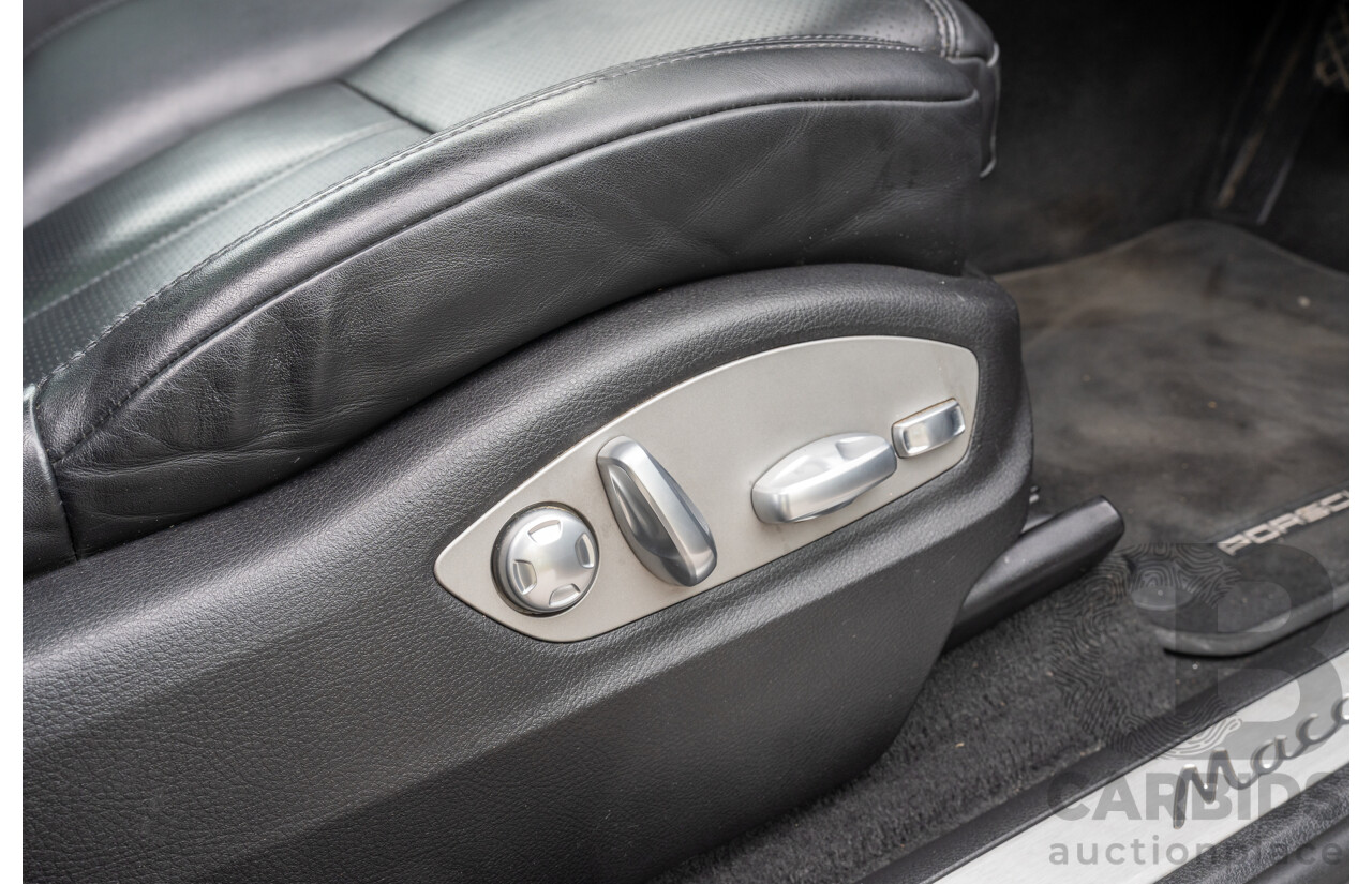 7/2017 Porsche Macan S Diesel (AWD) MY17 4d Wagon Agate Grey Metallic Turbo Diesel V6 3.0L