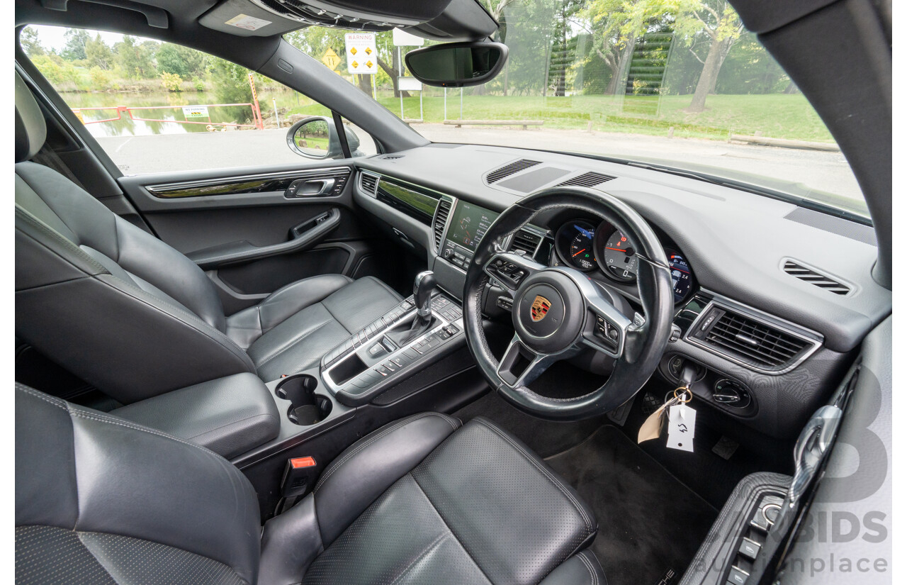 7/2017 Porsche Macan S Diesel (AWD) MY17 4d Wagon Agate Grey Metallic Turbo Diesel V6 3.0L