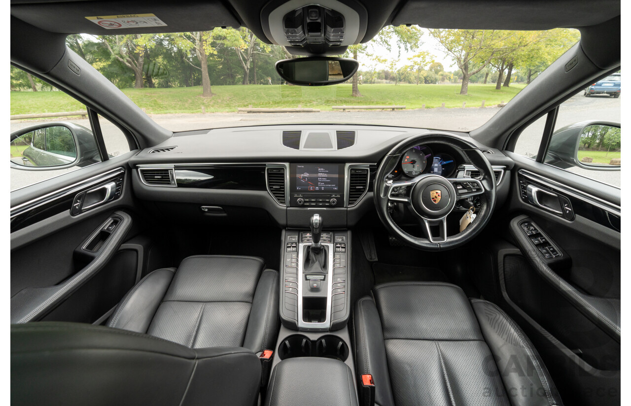 7/2017 Porsche Macan S Diesel (AWD) MY17 4d Wagon Agate Grey Metallic Turbo Diesel V6 3.0L