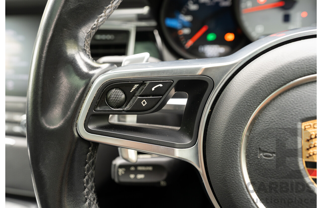 7/2017 Porsche Macan S Diesel (AWD) MY17 4d Wagon Agate Grey Metallic Turbo Diesel V6 3.0L