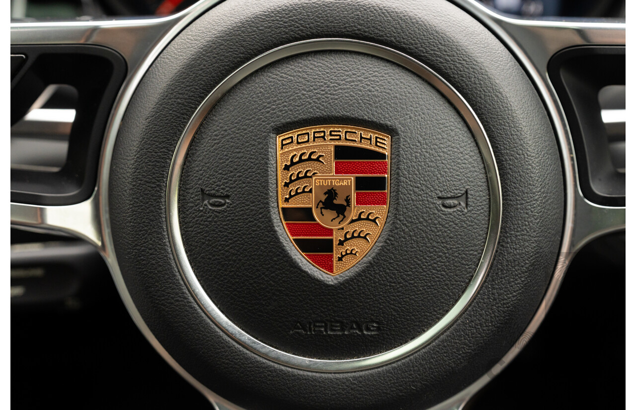 7/2017 Porsche Macan S Diesel (AWD) MY17 4d Wagon Agate Grey Metallic Turbo Diesel V6 3.0L