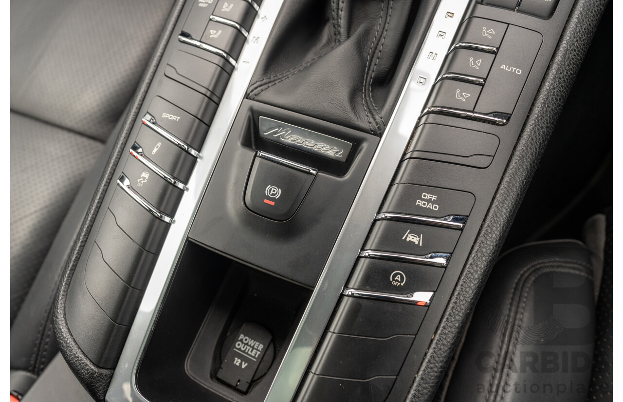 7/2017 Porsche Macan S Diesel (AWD) MY17 4d Wagon Agate Grey Metallic Turbo Diesel V6 3.0L