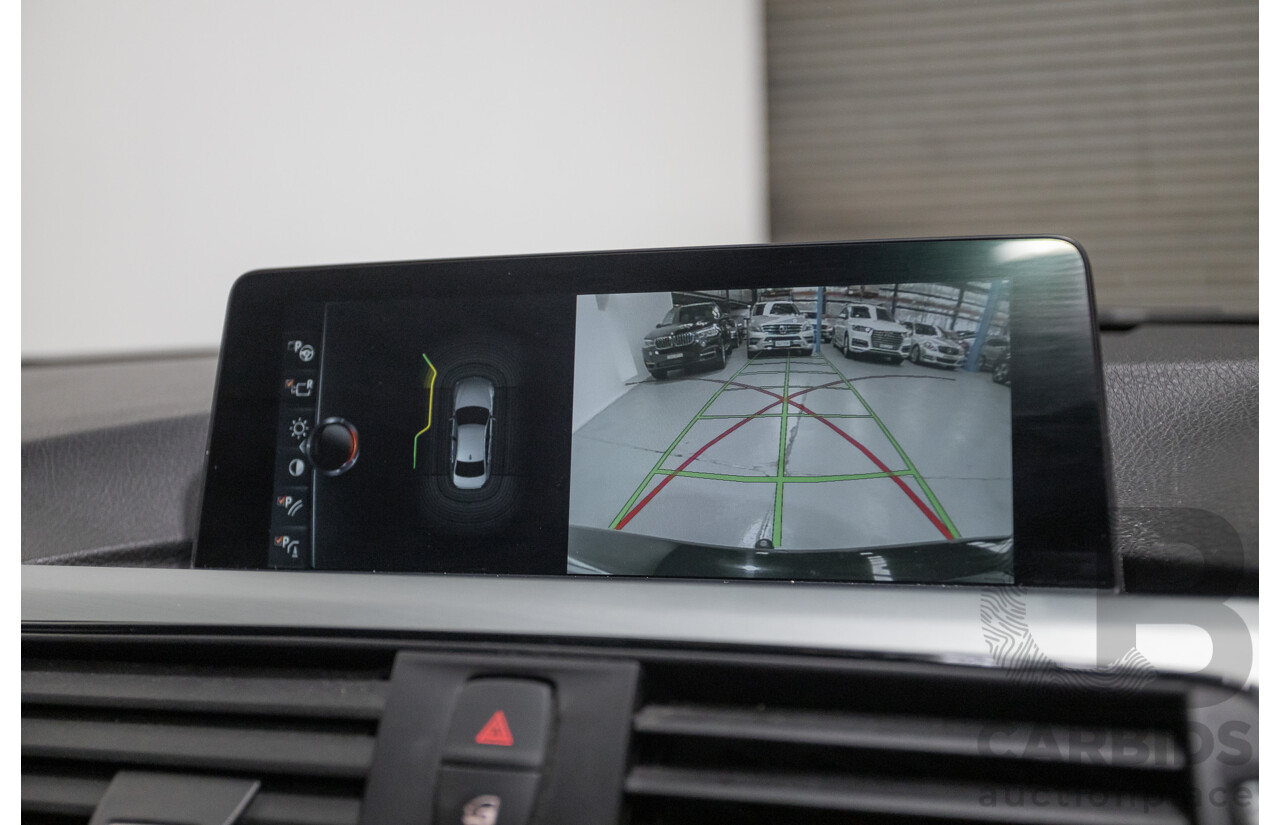 06/2017 BMW 330i M-Sport F30 LCI MY18 4D Sedan Black Sapphire Metallic Turbo 2.0L