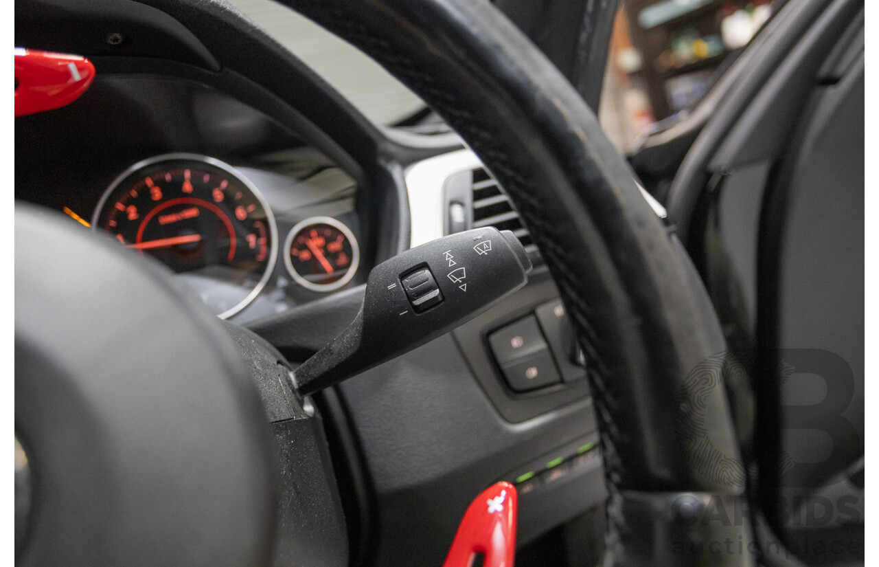 06/2017 BMW 330i M-Sport F30 LCI MY18 4D Sedan Black Sapphire Metallic Turbo 2.0L