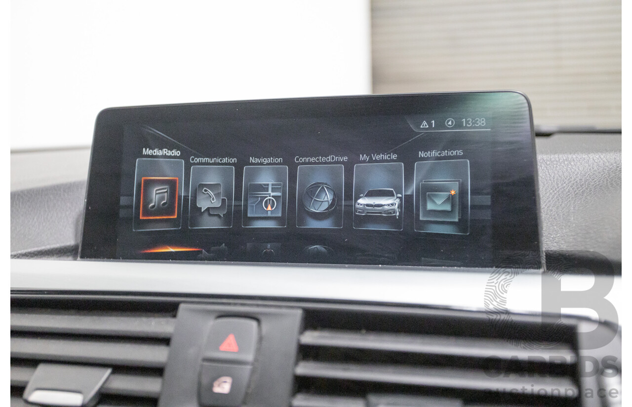 06/2017 BMW 330i M-Sport F30 LCI MY18 4D Sedan Black Sapphire Metallic Turbo 2.0L