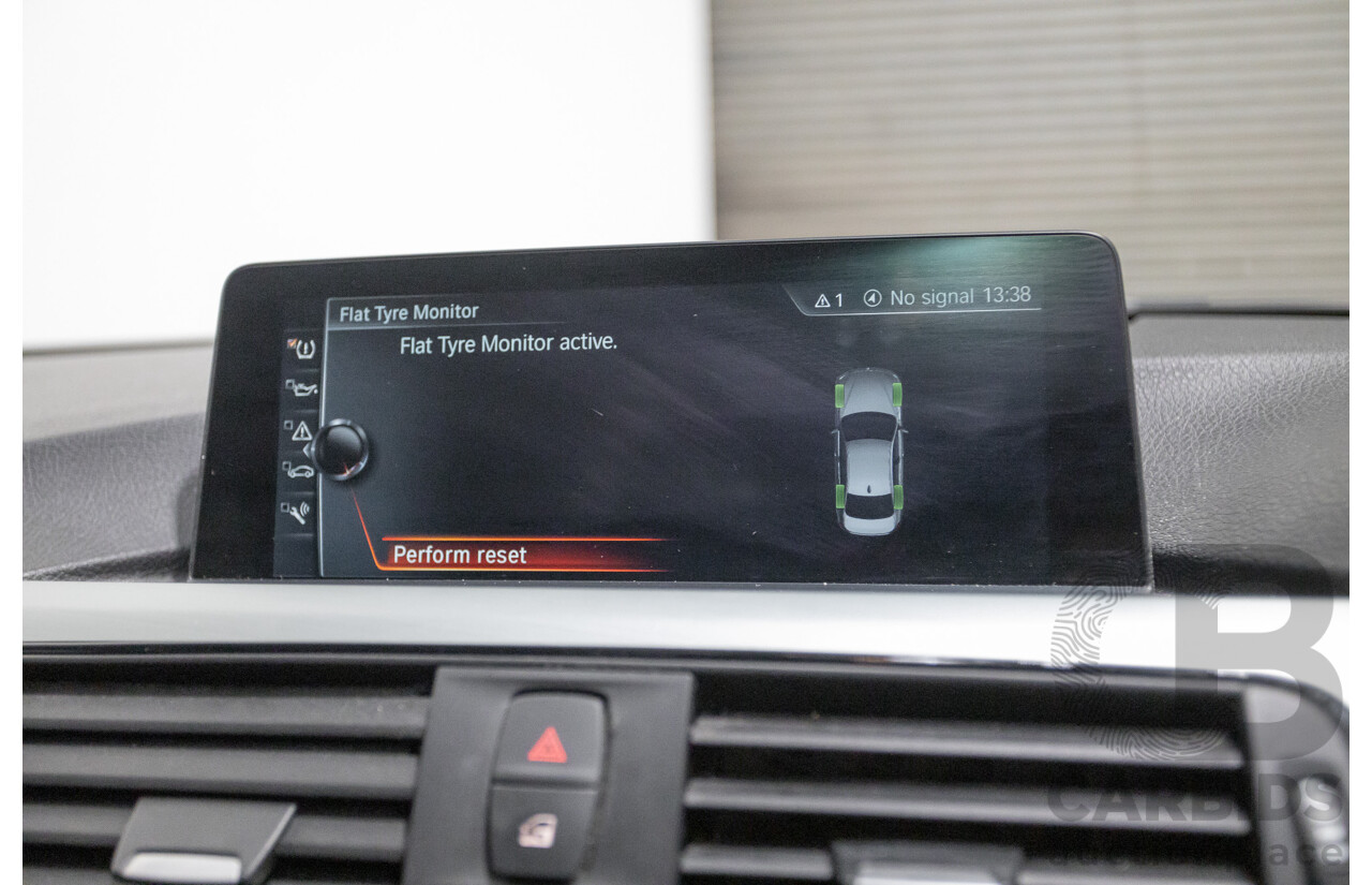 06/2017 BMW 330i M-Sport F30 LCI MY18 4D Sedan Black Sapphire Metallic Turbo 2.0L