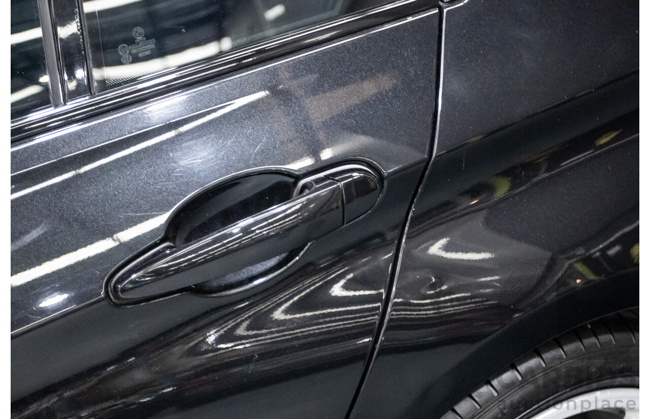 06/2017 BMW 330i M-Sport F30 LCI MY18 4D Sedan Black Sapphire Metallic Turbo 2.0L