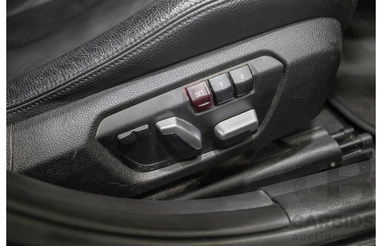 06/2017 BMW 330i M-Sport F30 LCI MY18 4D Sedan Black Sapphire Metallic Turbo 2.0L